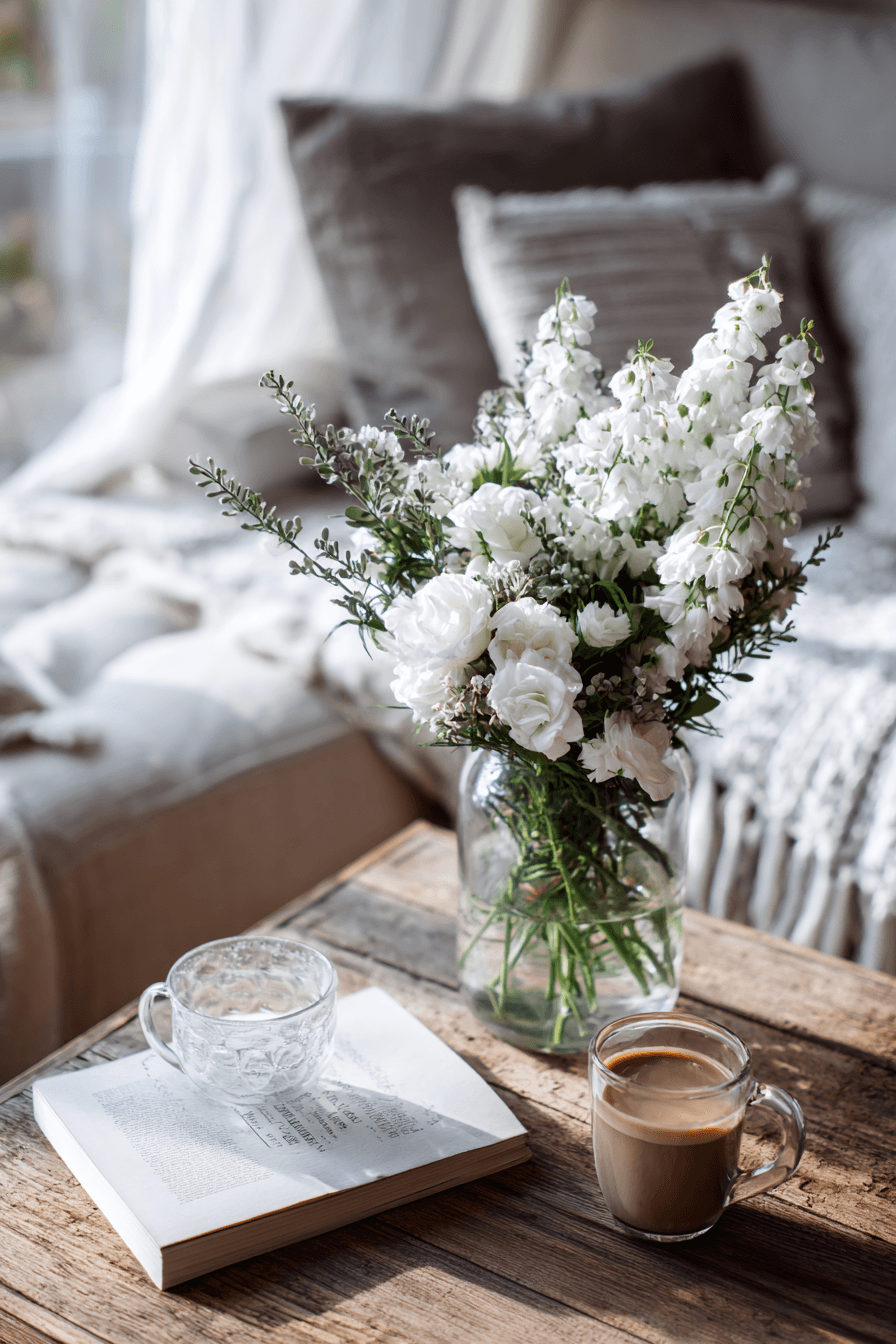 27 White Flower Bouquet Arrangements That Feel Luxurious