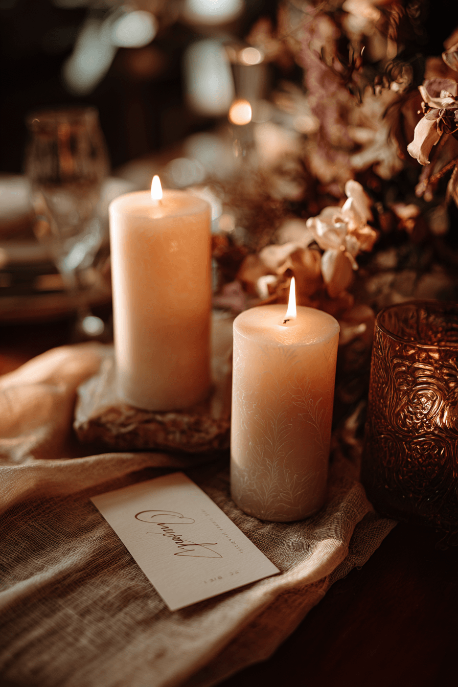 27 Moody Wedding Decorations That Create a Cinematic Feel