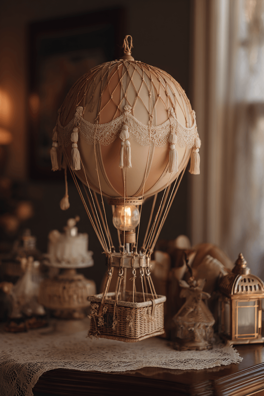 27 Simple Yet Stunning Hot Air Balloon Birthday Party Ideas