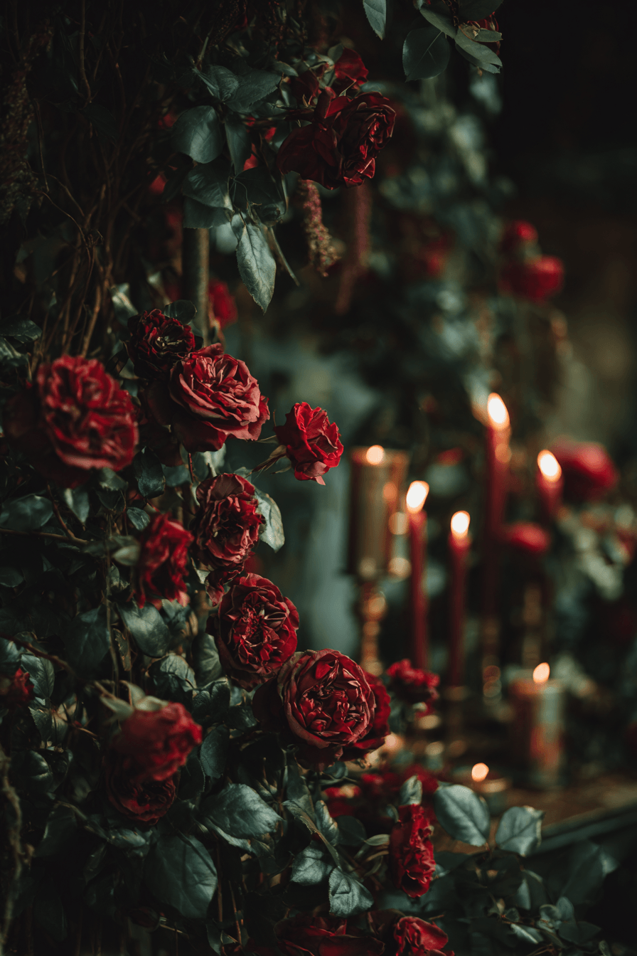 27 Moody Wedding Decorations That Create a Cinematic Feel