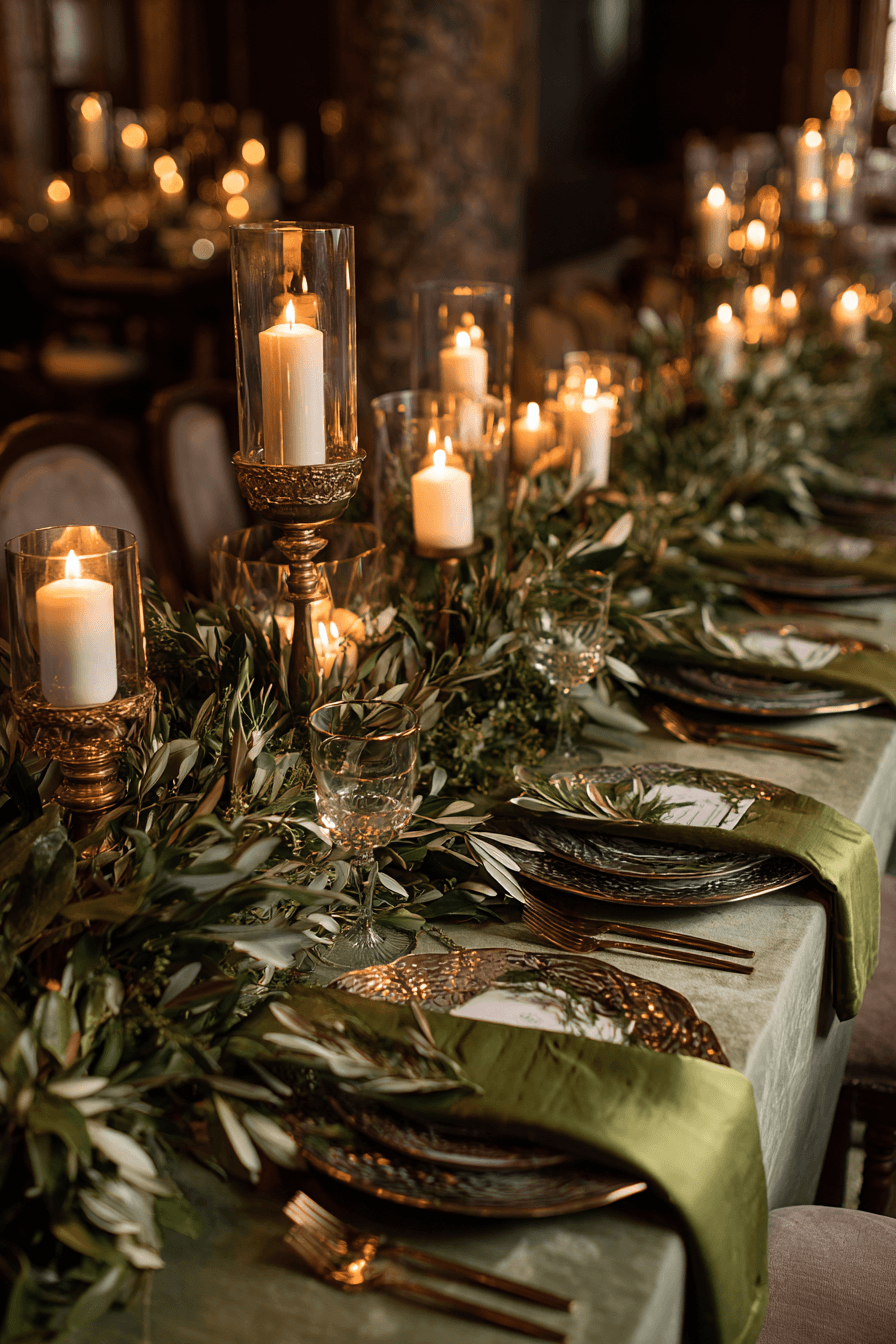 27 Dreamy Olive Green Wedding Color Palettes to Inspire Your Big Day