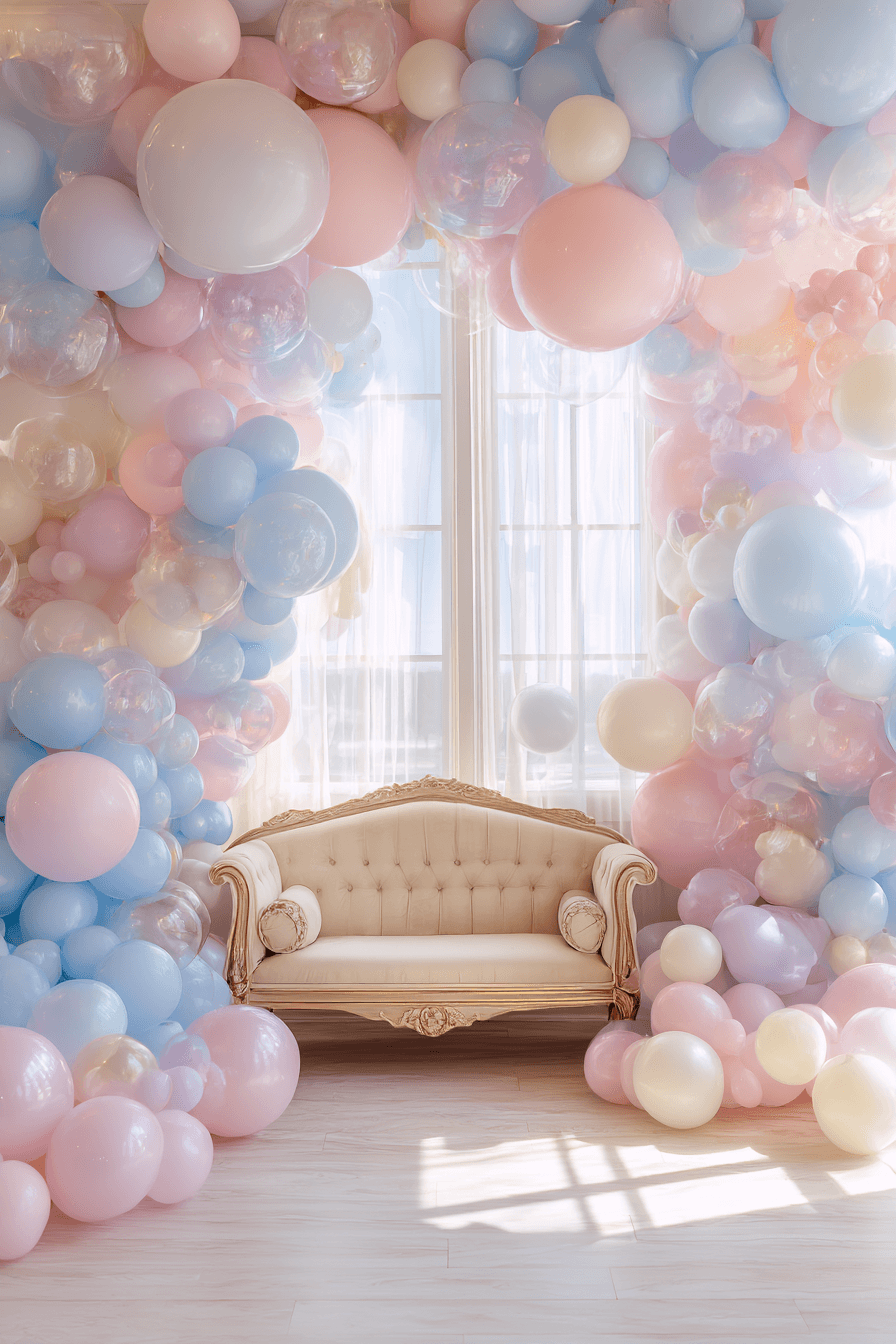 27 Simple Yet Stunning Hot Air Balloon Birthday Party Ideas