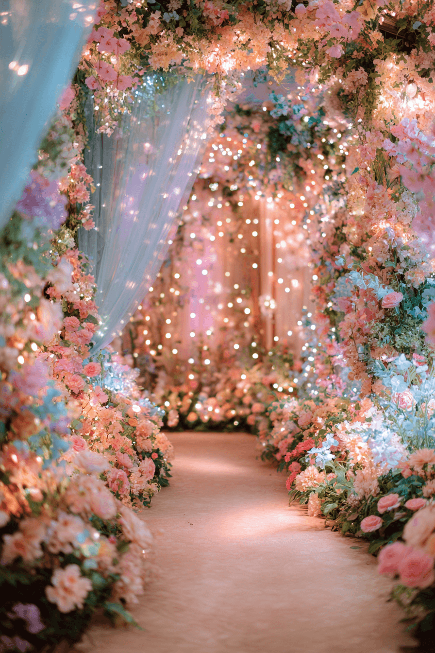27 Dreamy Wedding Backdrop Design Ideas for a Romantic Ceremony