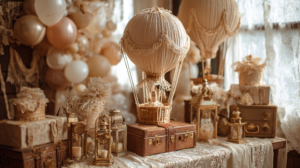 27 Simple Yet Stunning Hot Air Balloon Birthday Party Ideas