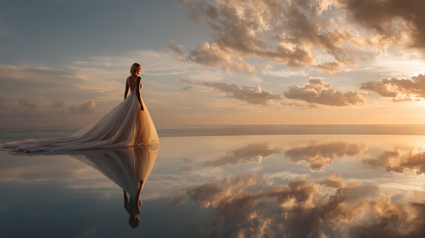 27 Timeless Beach Wedding Dresses for an Elegant Seaside Look