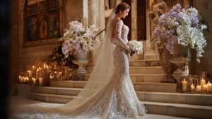 27 Stunning Mermaid Wedding Dress with Sleeves Styles Every Bride Will Love