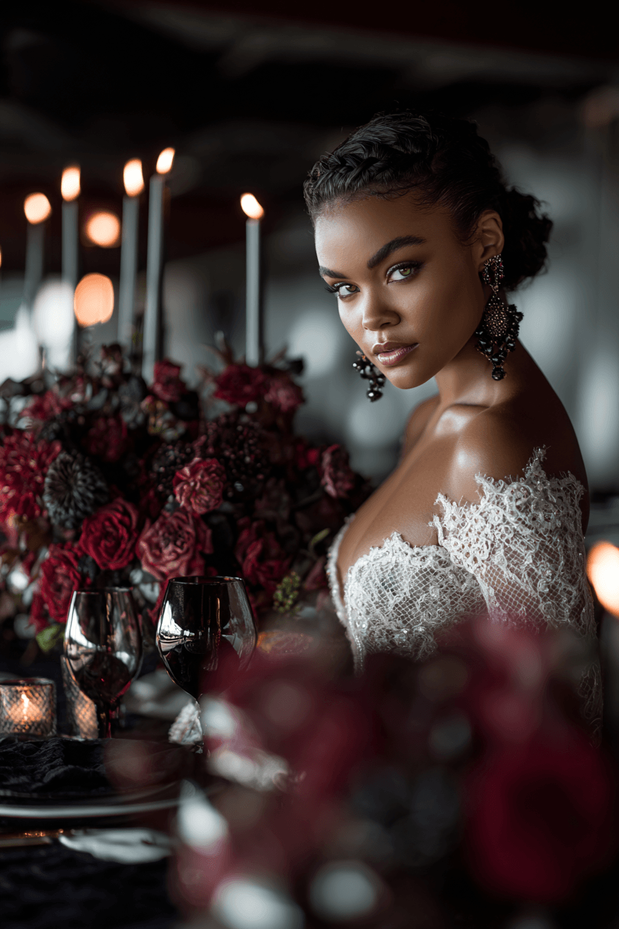 27 Elegant Dark Romantic Wedding Ideas for a Luxe Moody Atmosphere