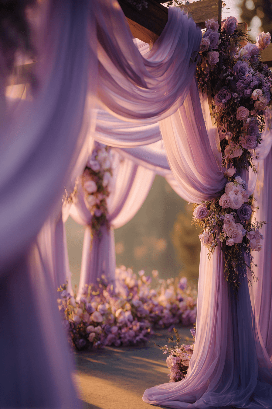 27 Elegant Purple Wedding Decorations Couples Love