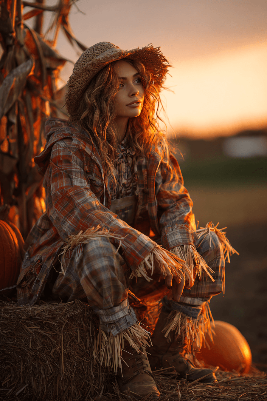 27 Creative Scarecrow Costume Looks for Kids and Adults