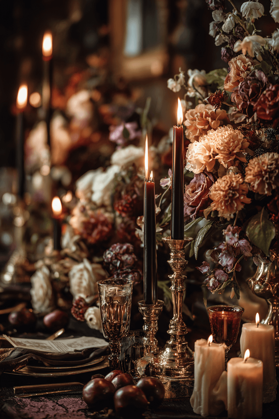 27 Elegant Dark Romantic Wedding Ideas for a Luxe Moody Atmosphere