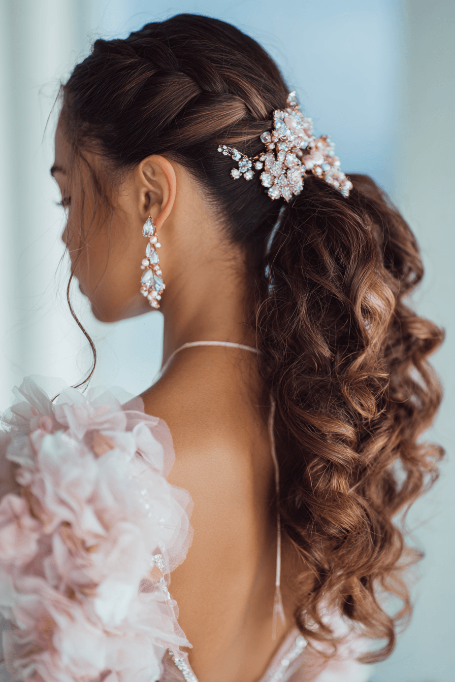 27 Sweet and Simple Flower Girl Hair Ideas That Stay All Day