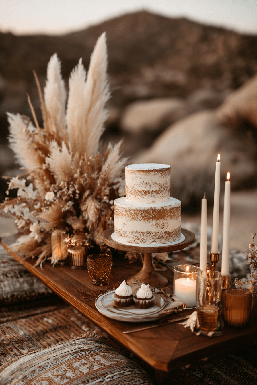27 Creative Wedding Cake Table Ideas for a Picture Perfect Reception