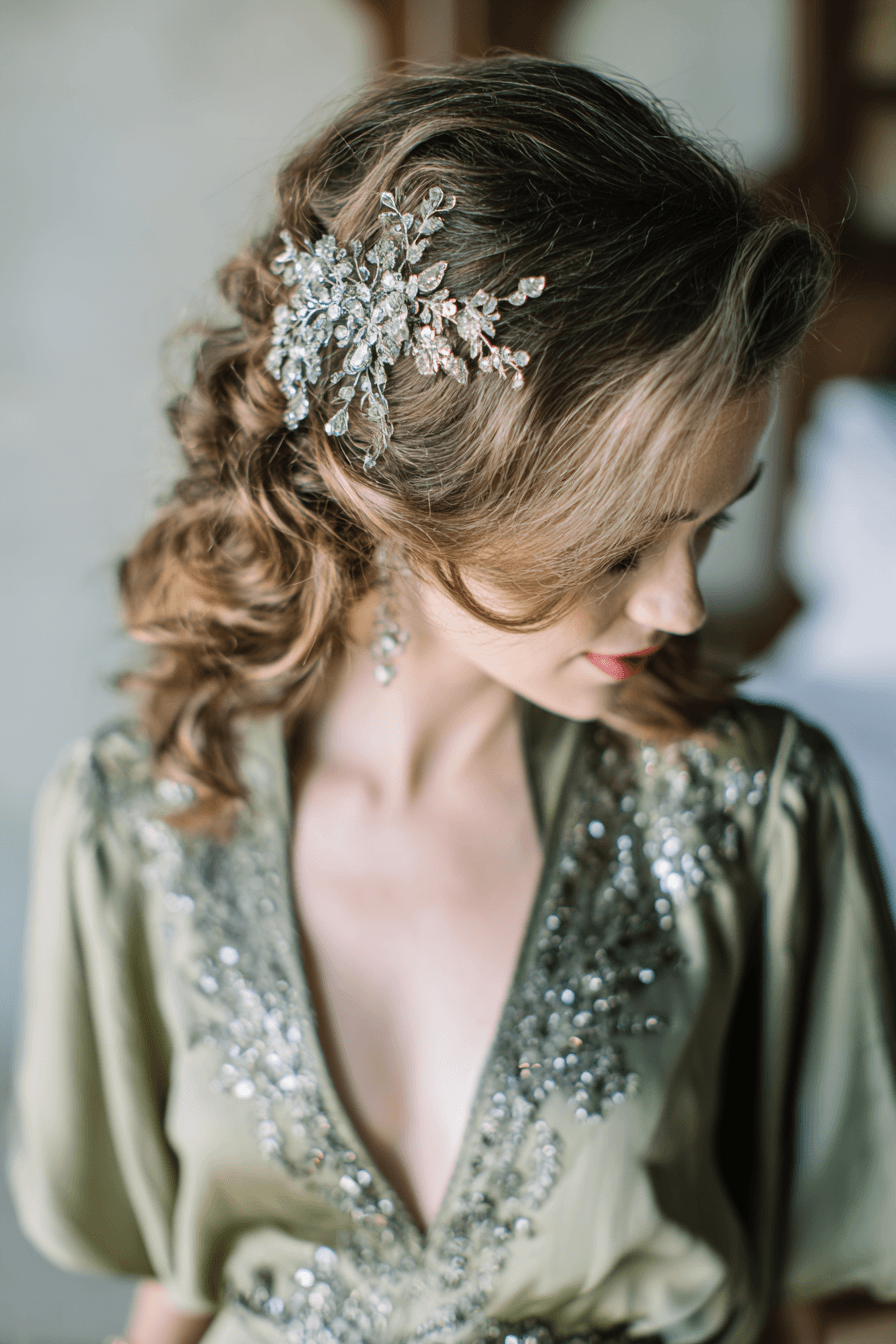 27 Luxe Green Wedding Dress Ideas for Fashion Forward Brides