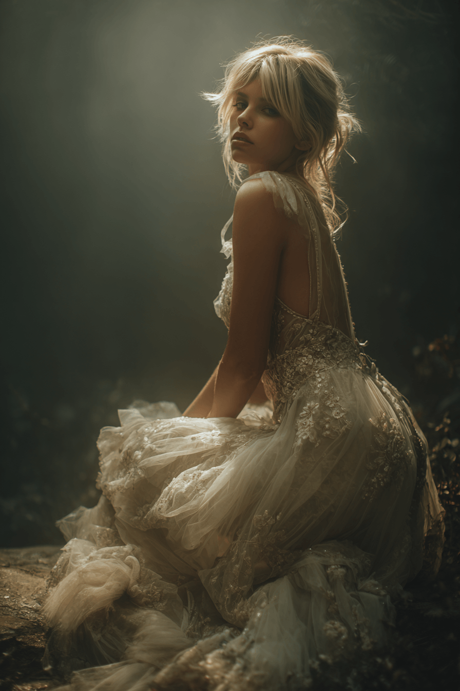 27 Elegant Lace Gown Styles That Never Go Out of Fashion