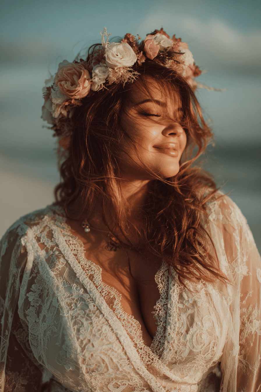 27 Plus Size Wedding Dresses with Stunning Lace and Elegant Details