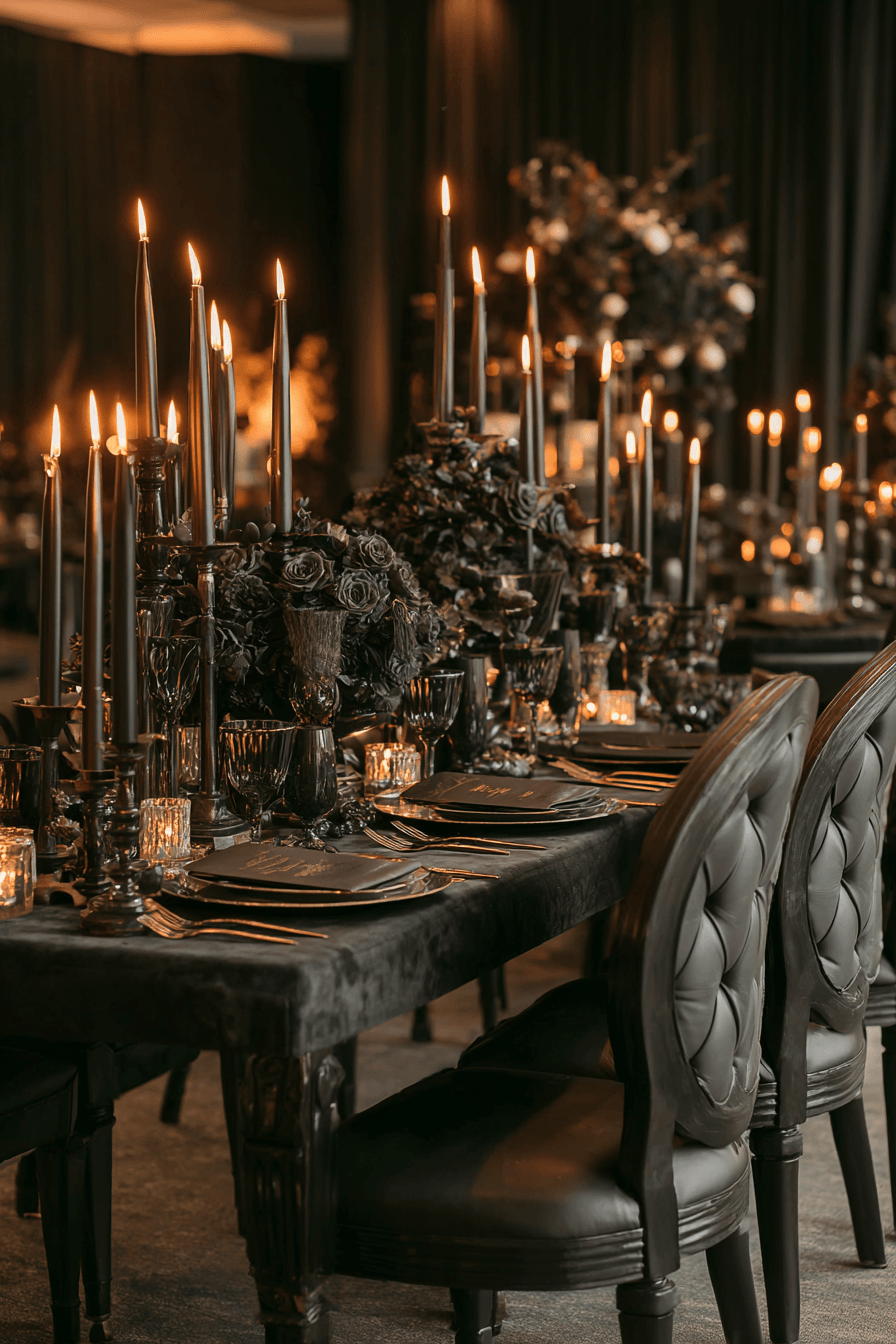 27 Elegant Dark Romantic Wedding Ideas for a Luxe Moody Atmosphere