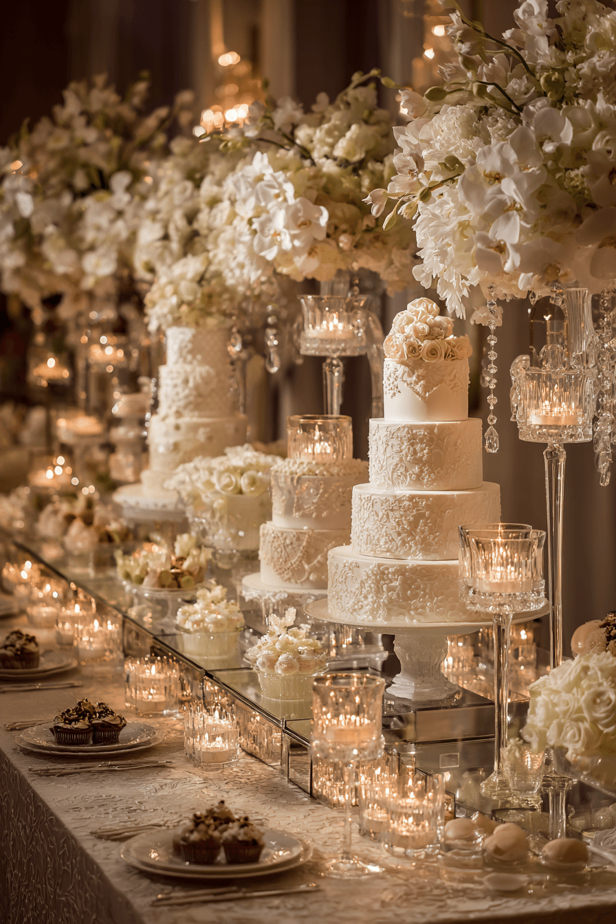 27 Creative Wedding Cake Table Ideas for a Picture Perfect Reception