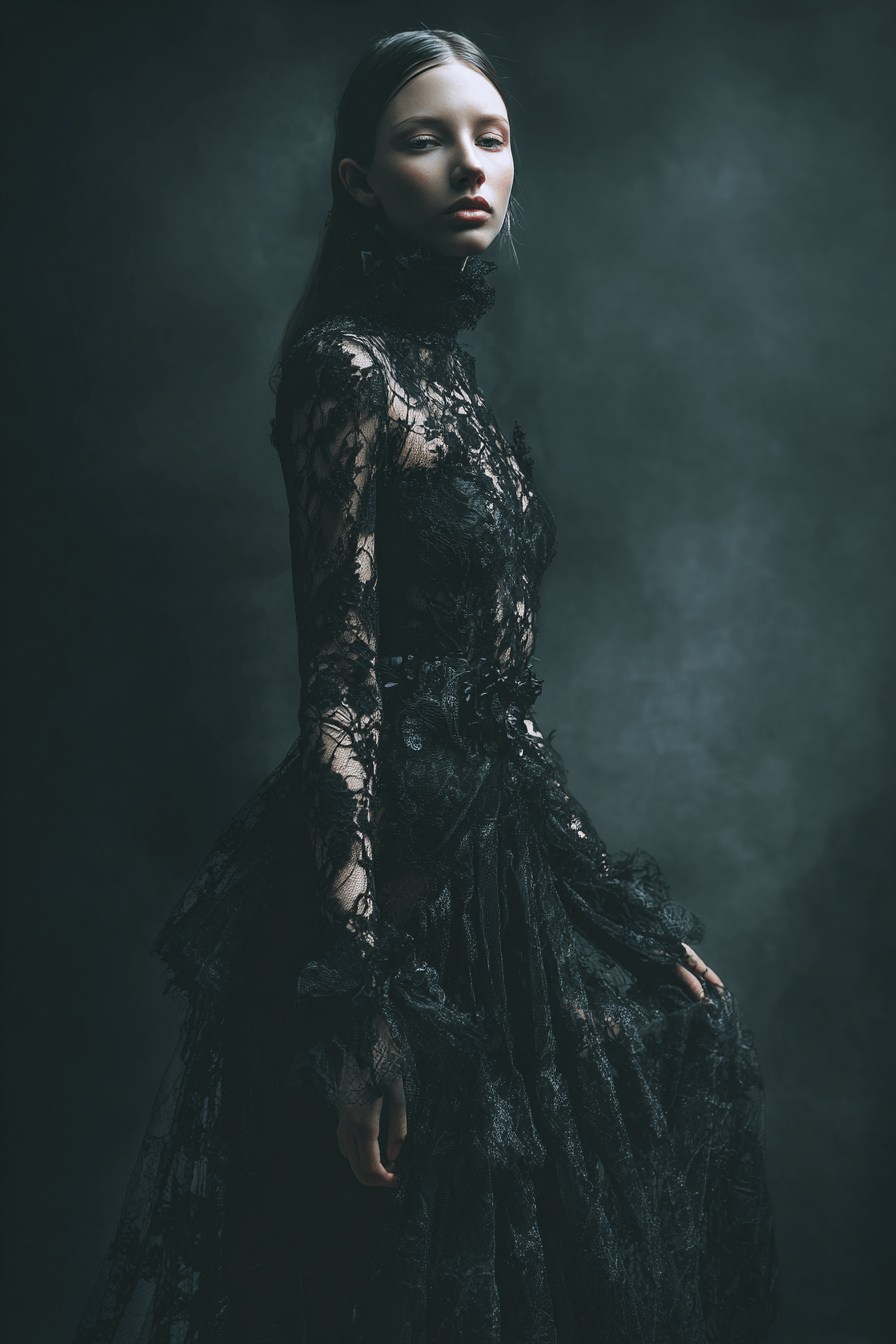 27 Elegant Lace Gown Styles That Never Go Out of Fashion