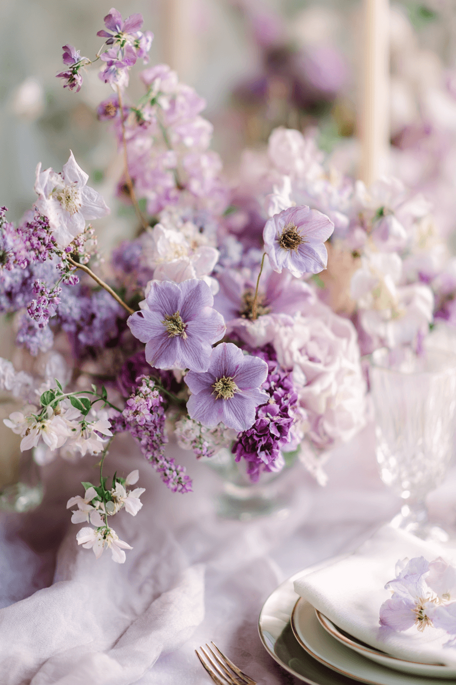 27 Elegant Purple Wedding Decorations Couples Love