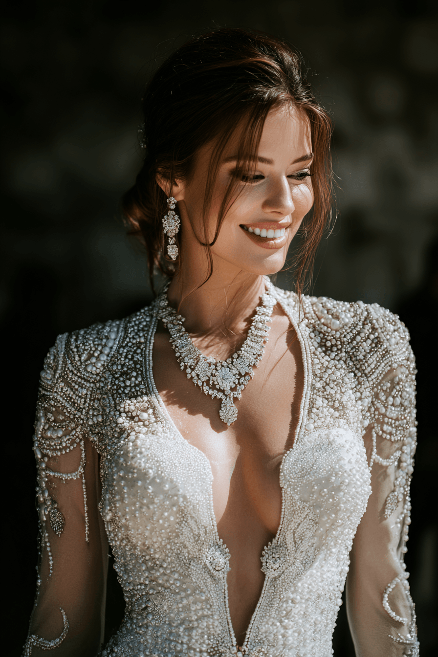 27 Stunning Mermaid Wedding Dress with Sleeves Styles Every Bride Will Love