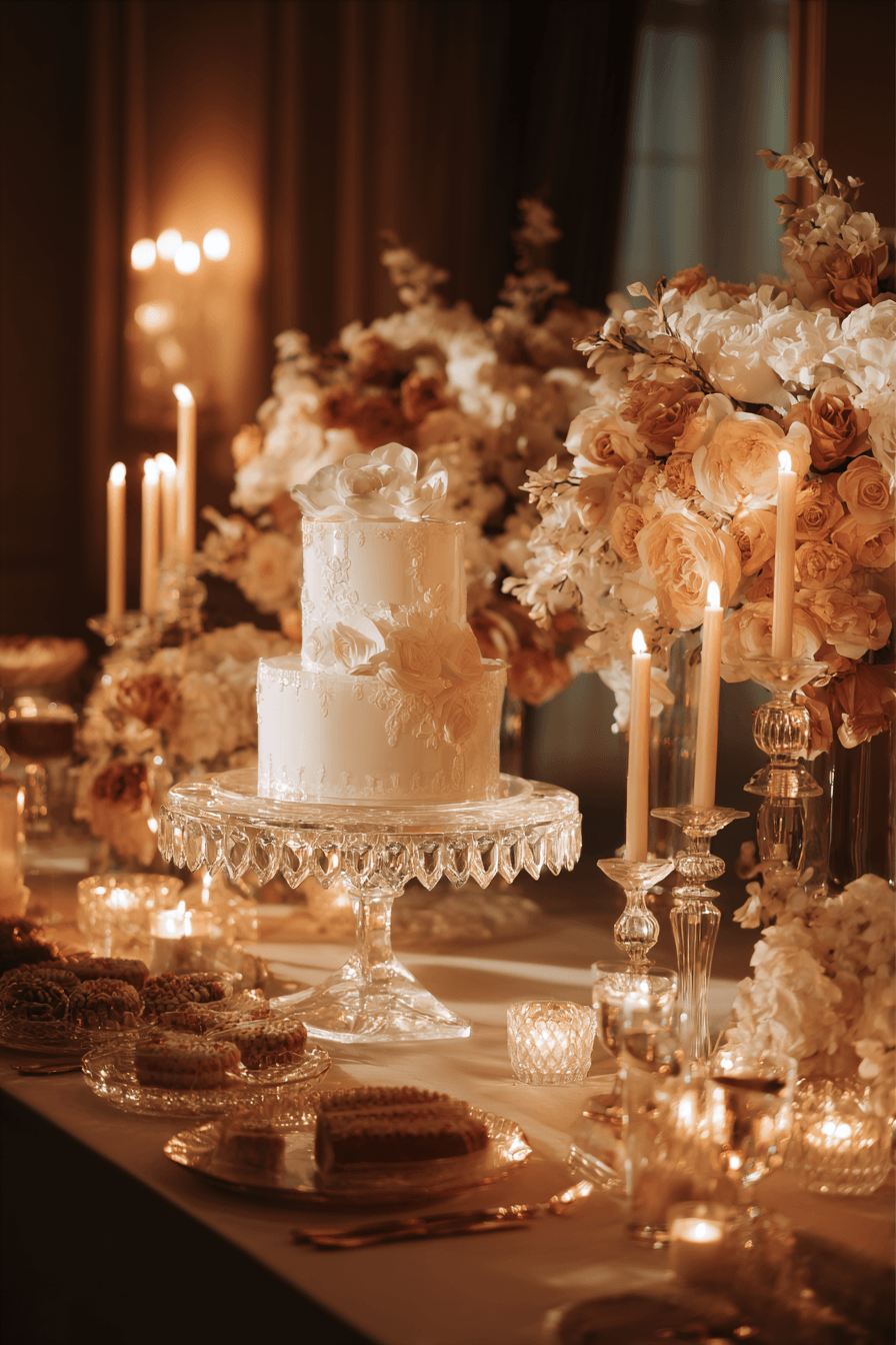 27 Creative Wedding Cake Table Ideas for a Picture Perfect Reception