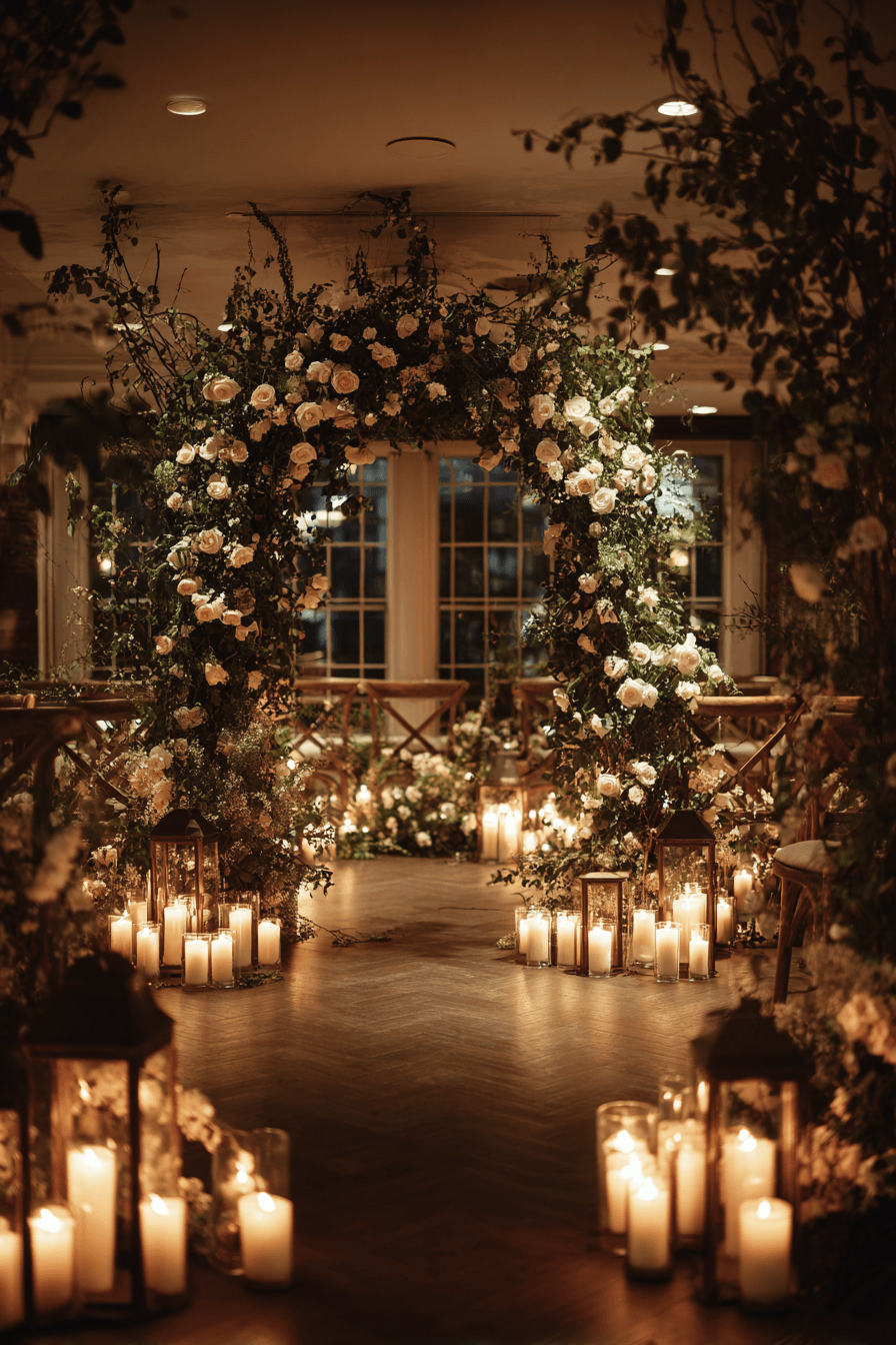 27 Circle Wedding Arch Ideas That Make Wedding Photos Stunning