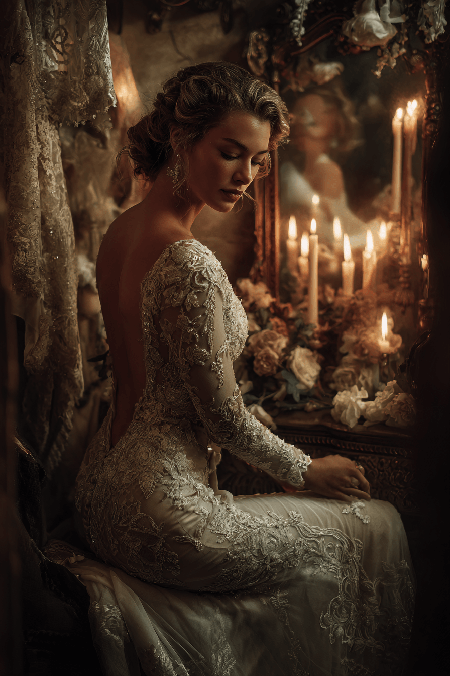 27 Stunning Mermaid Wedding Dress with Sleeves Styles Every Bride Will Love