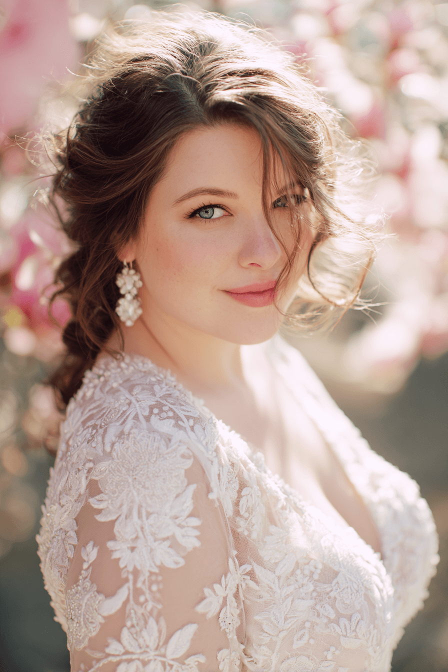 27 Plus Size Wedding Dresses with Stunning Lace and Elegant Details