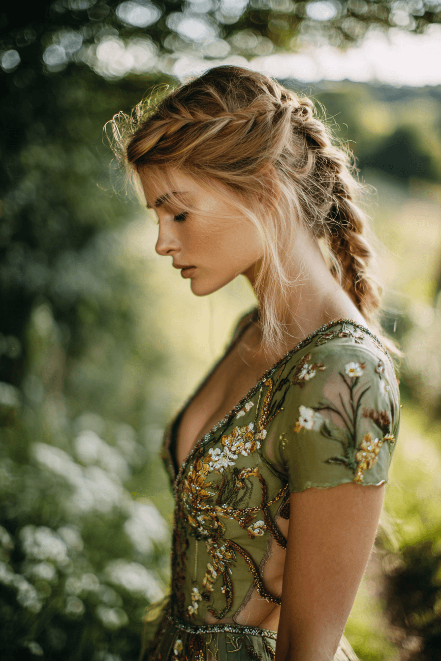 27 Luxe Green Wedding Dress Ideas for Fashion Forward Brides