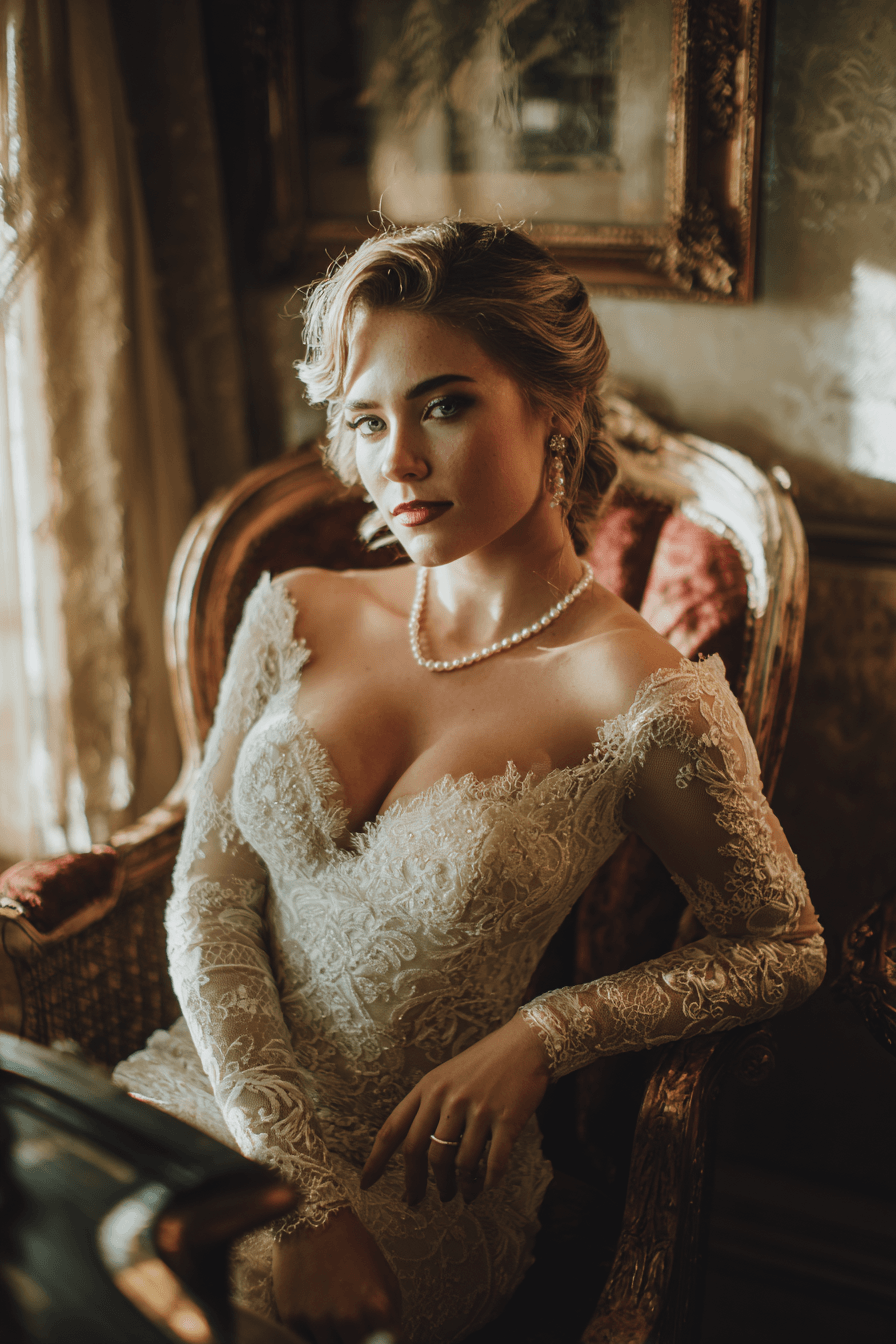 27 Plus Size Wedding Dresses with Stunning Lace and Elegant Details