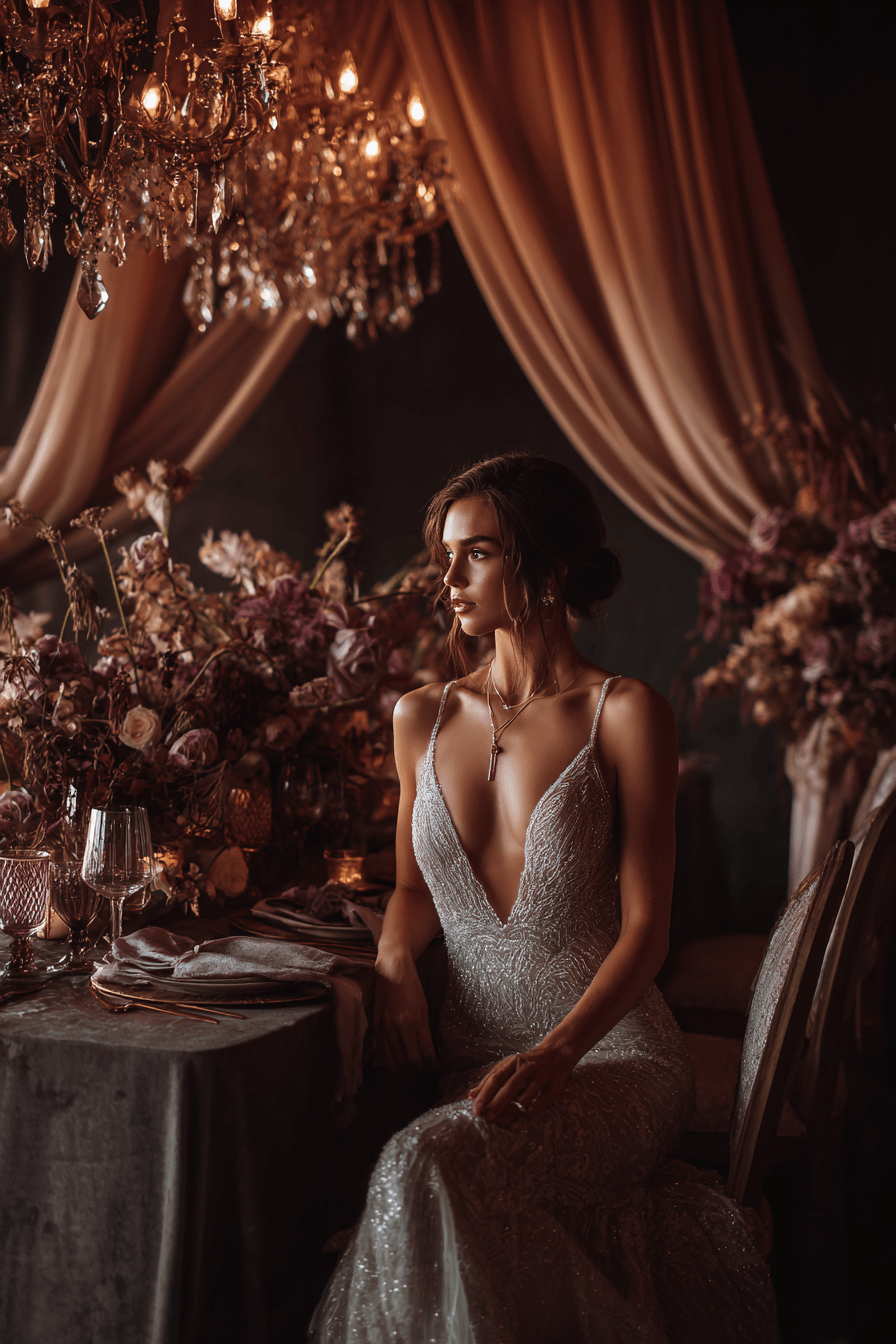 27 Elegant Dark Romantic Wedding Ideas for a Luxe Moody Atmosphere