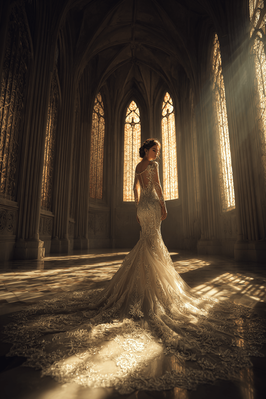 27 Stunning Mermaid Wedding Dress with Sleeves Styles Every Bride Will Love