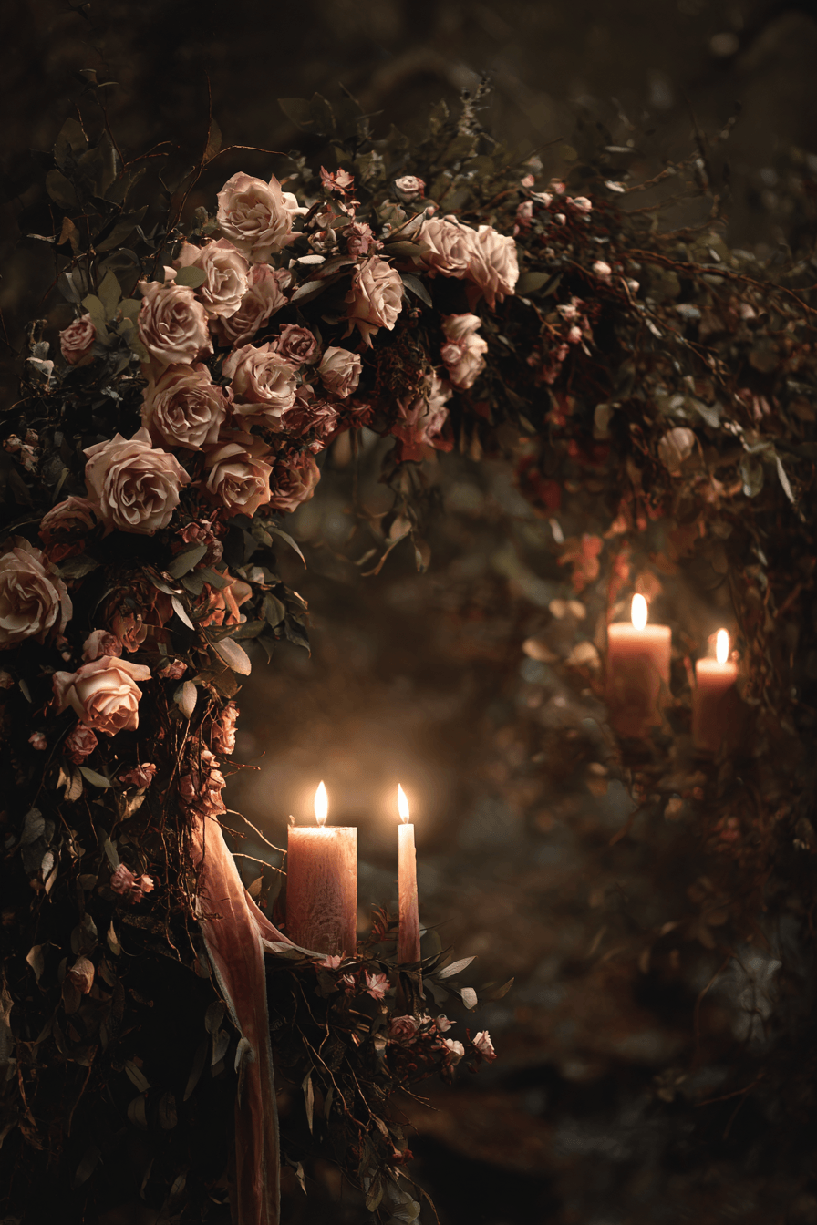 27 Circle Wedding Arch Ideas That Make Wedding Photos Stunning