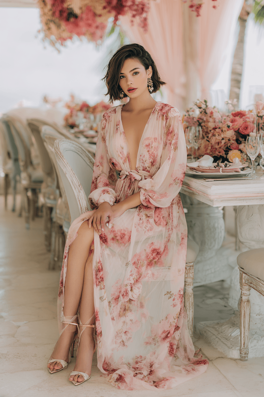 27 Breathablen and Stylish Summer Wedding Guest Outfit Ideas
