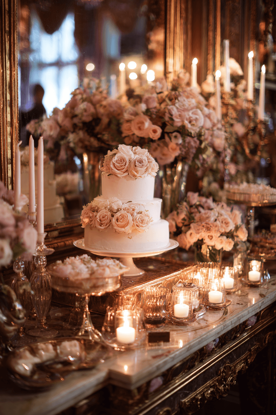 27 Creative Wedding Cake Table Ideas for a Picture Perfect Reception