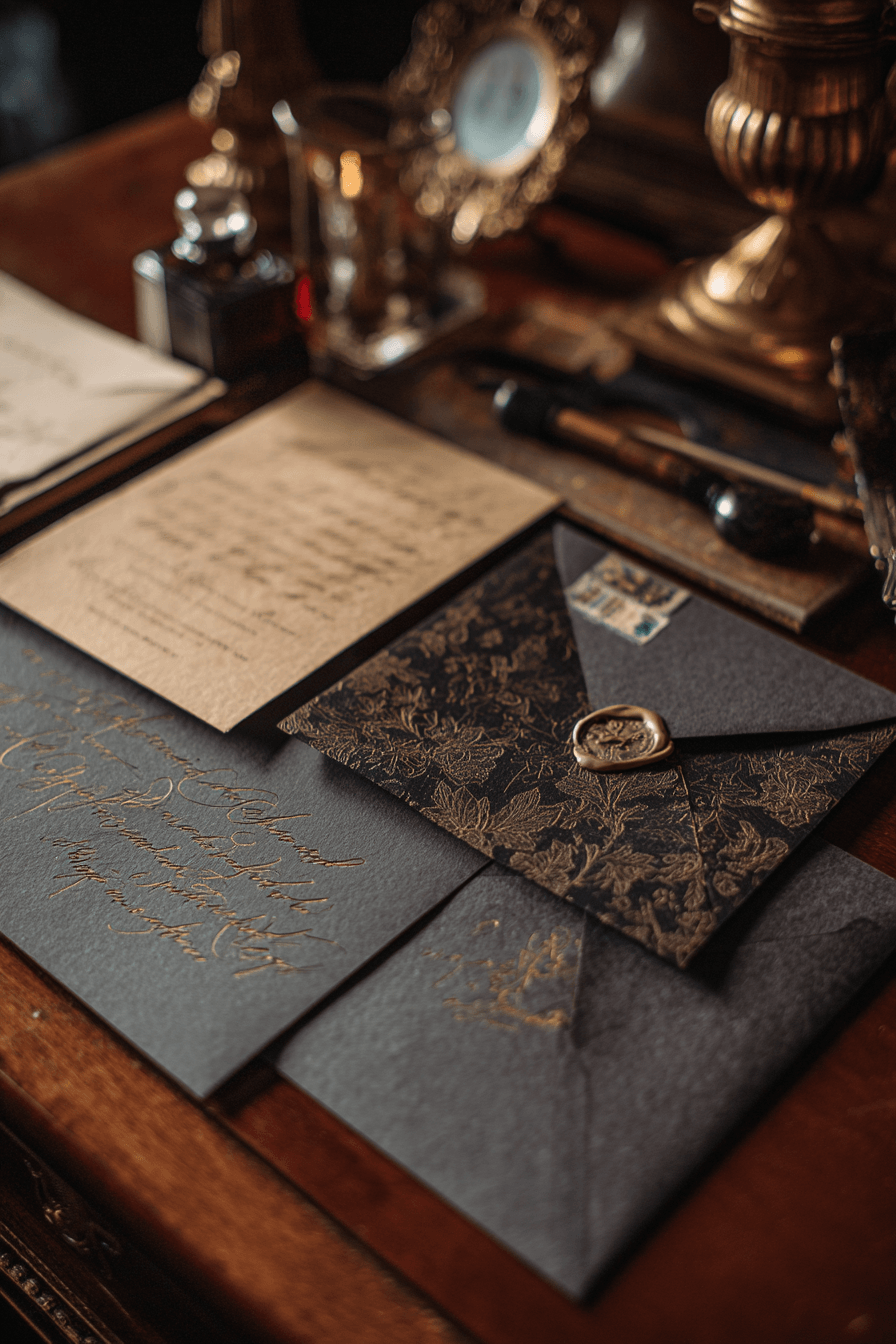 27 Elegant Dark Romantic Wedding Ideas for a Luxe Moody Atmosphere