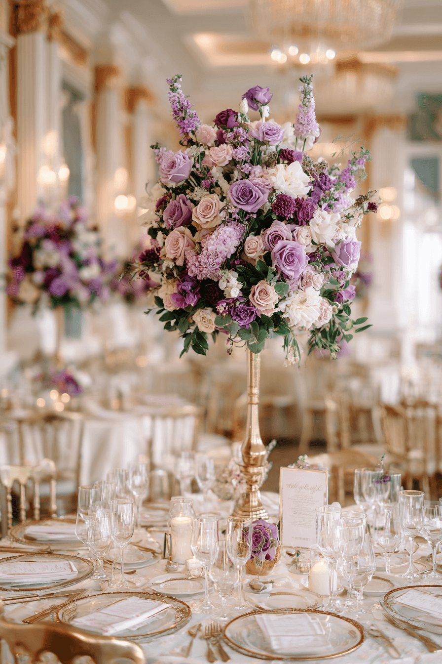 27 Elegant Purple Wedding Decorations Couples Love