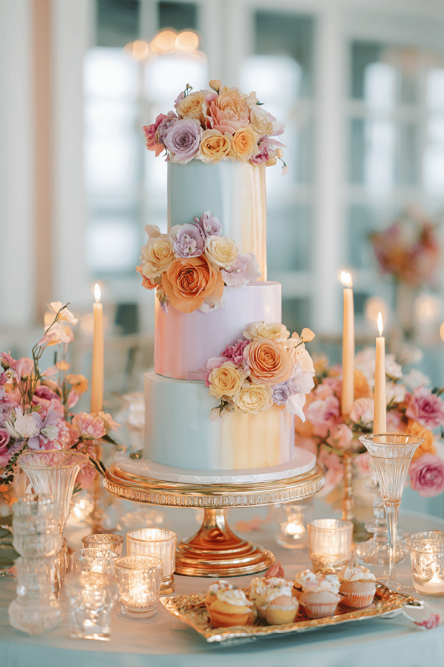 27 Creative Wedding Cake Table Ideas for a Picture Perfect Reception