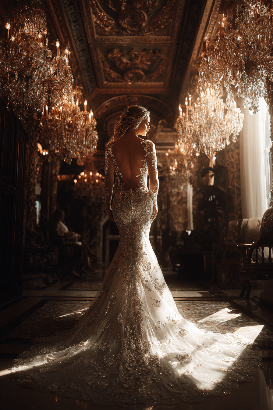 27 Stunning Mermaid Wedding Dress with Sleeves Styles Every Bride Will Love