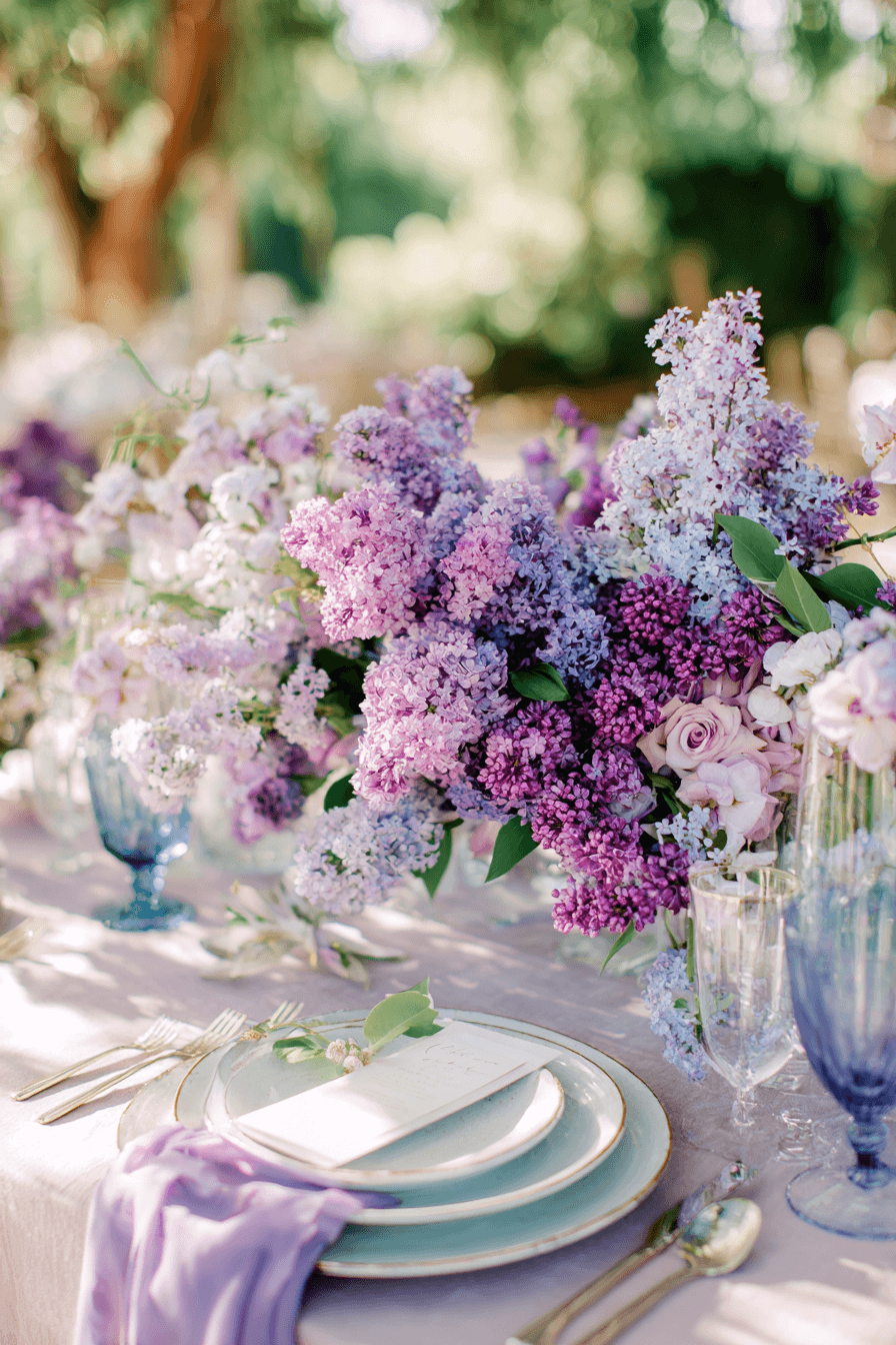 27 Elegant Purple Wedding Decorations Couples Love