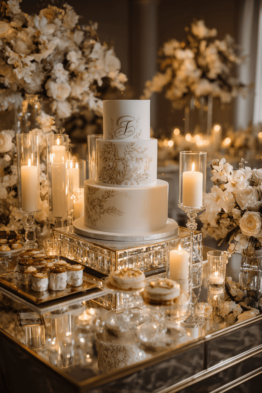27 Creative Wedding Cake Table Ideas for a Picture Perfect Reception