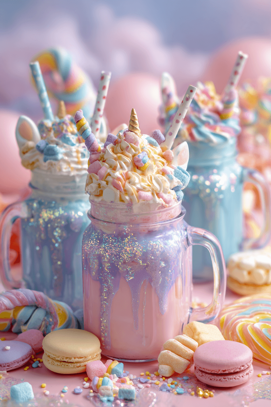 27 Sparkly Unicorn Birthday Party Inspirations for Girls