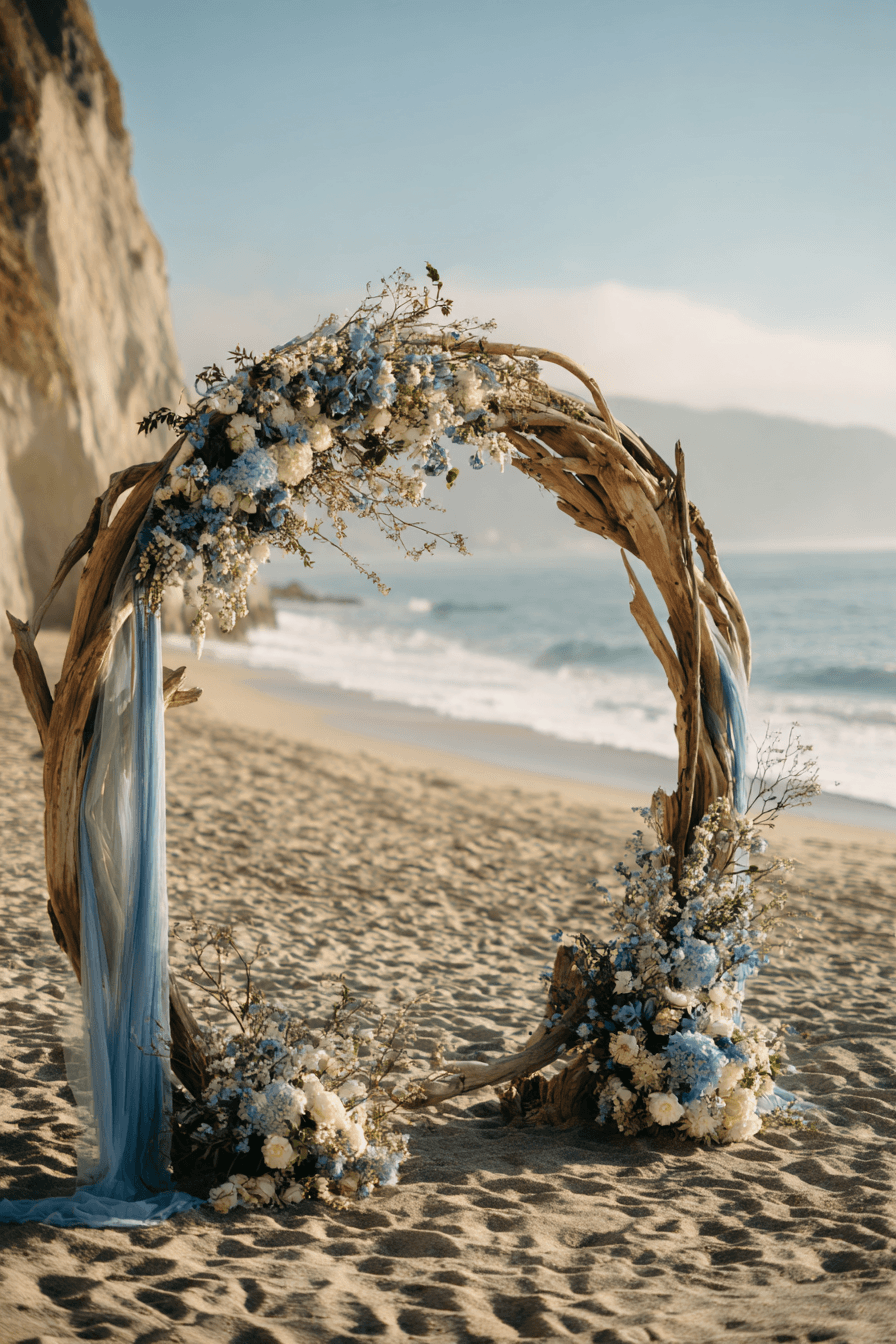 27 Circle Wedding Arch Ideas That Make Wedding Photos Stunning
