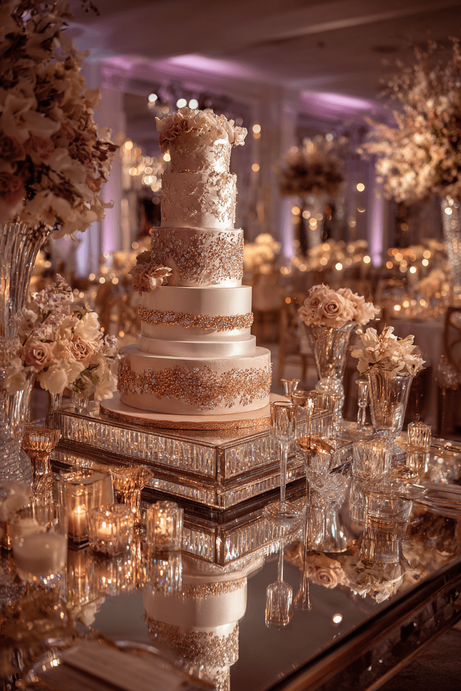 27 Creative Wedding Cake Table Ideas for a Picture Perfect Reception