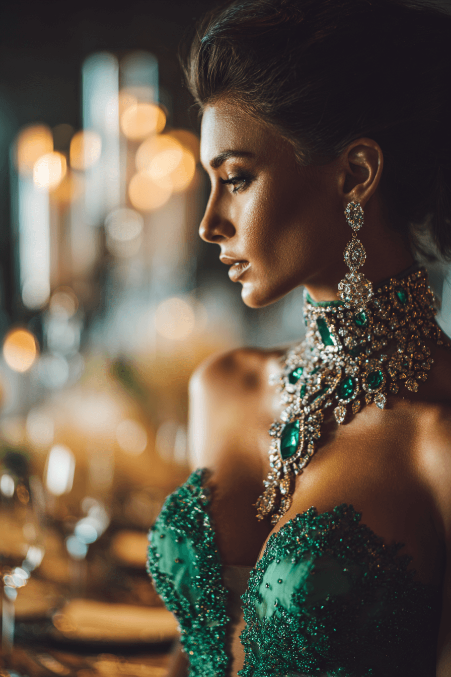 27 Luxe Green Wedding Dress Ideas for Fashion Forward Brides