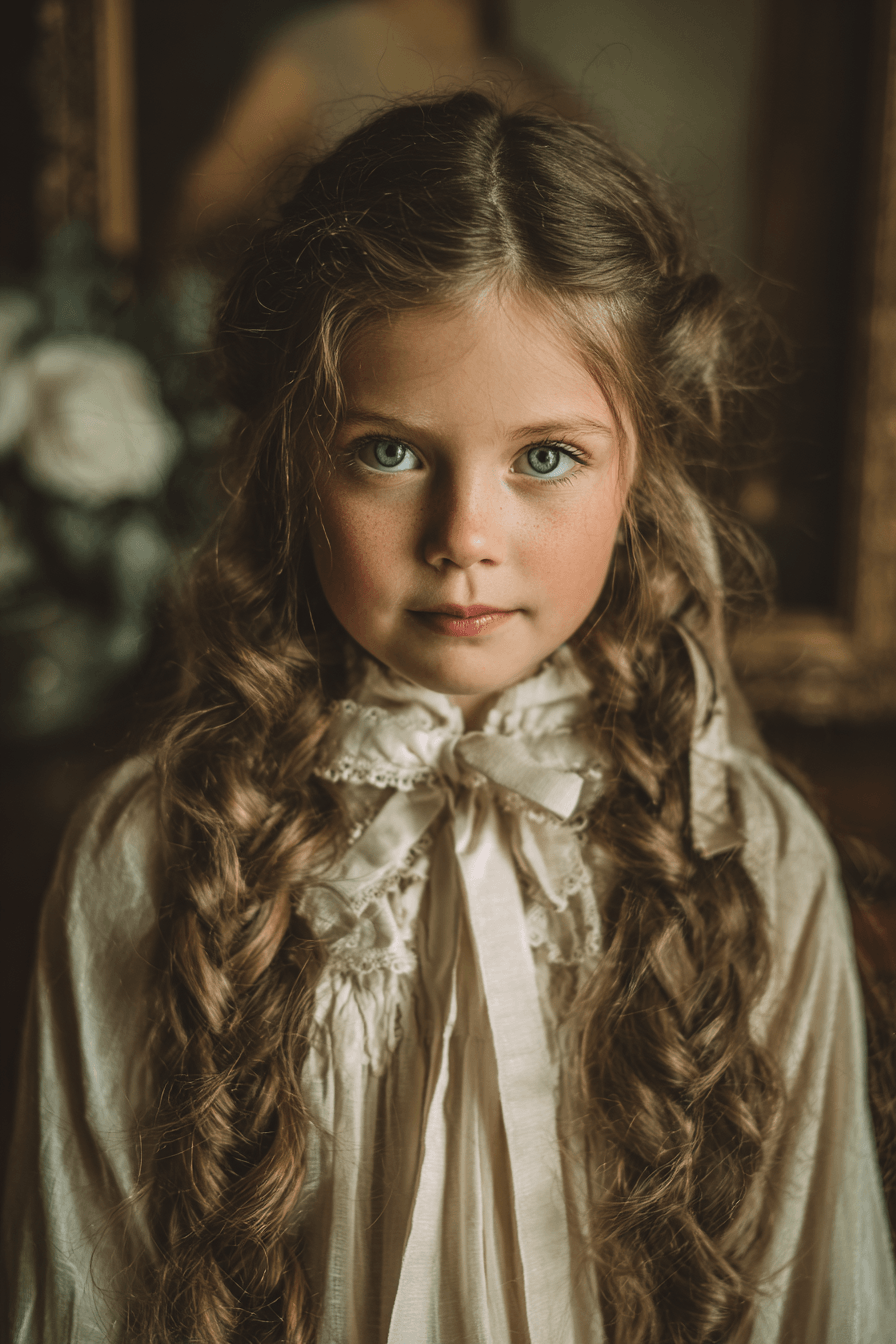 27 Sweet and Simple Flower Girl Hair Ideas That Stay All Day