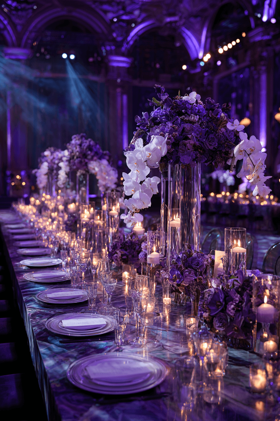 27 Elegant Purple Wedding Decorations Couples Love