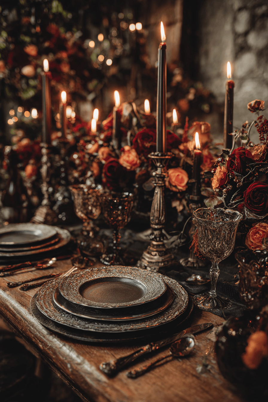 27 Elegant Dark Romantic Wedding Ideas for a Luxe Moody Atmosphere