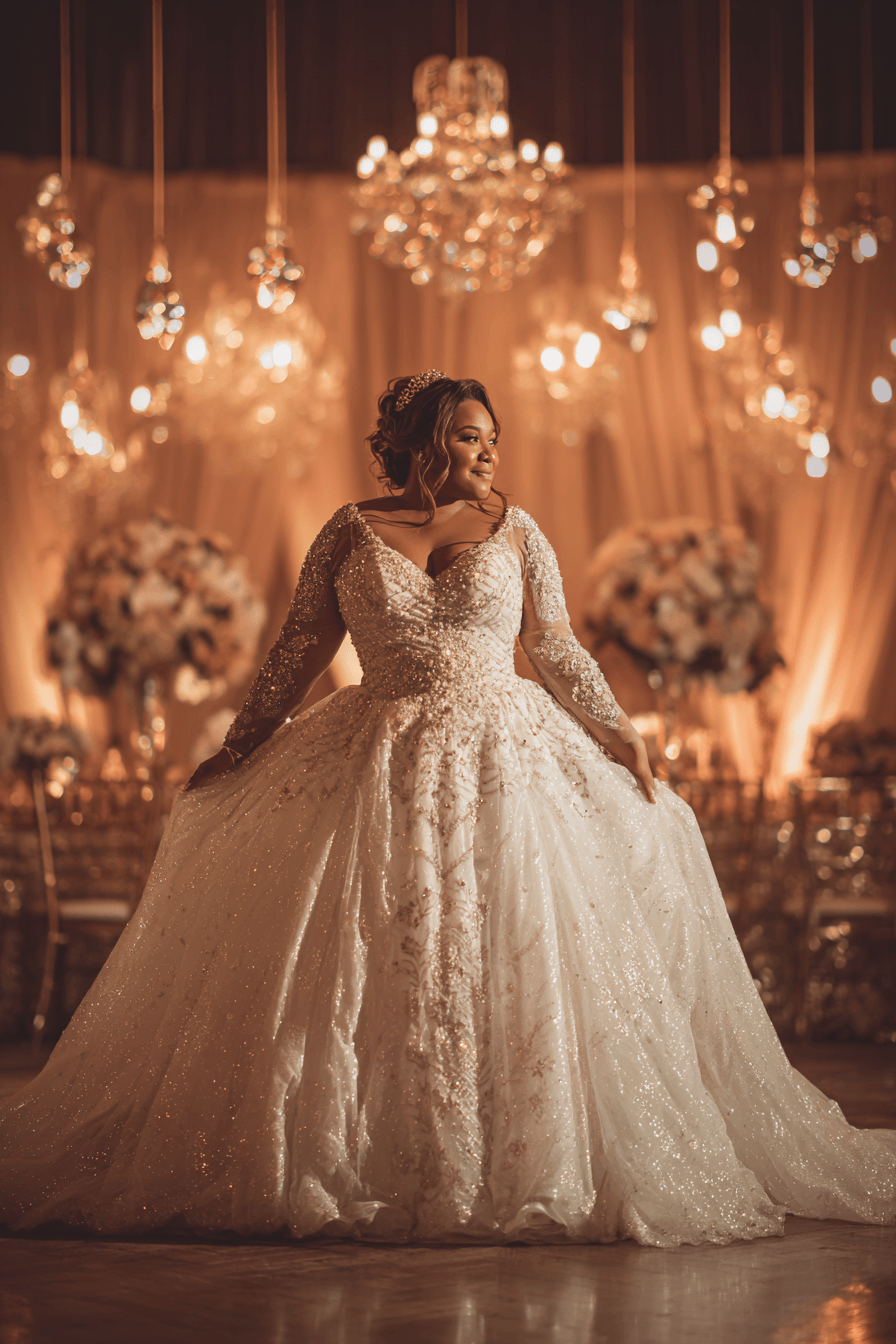 27 Plus Size Wedding Dresses with Stunning Lace and Elegant Details
