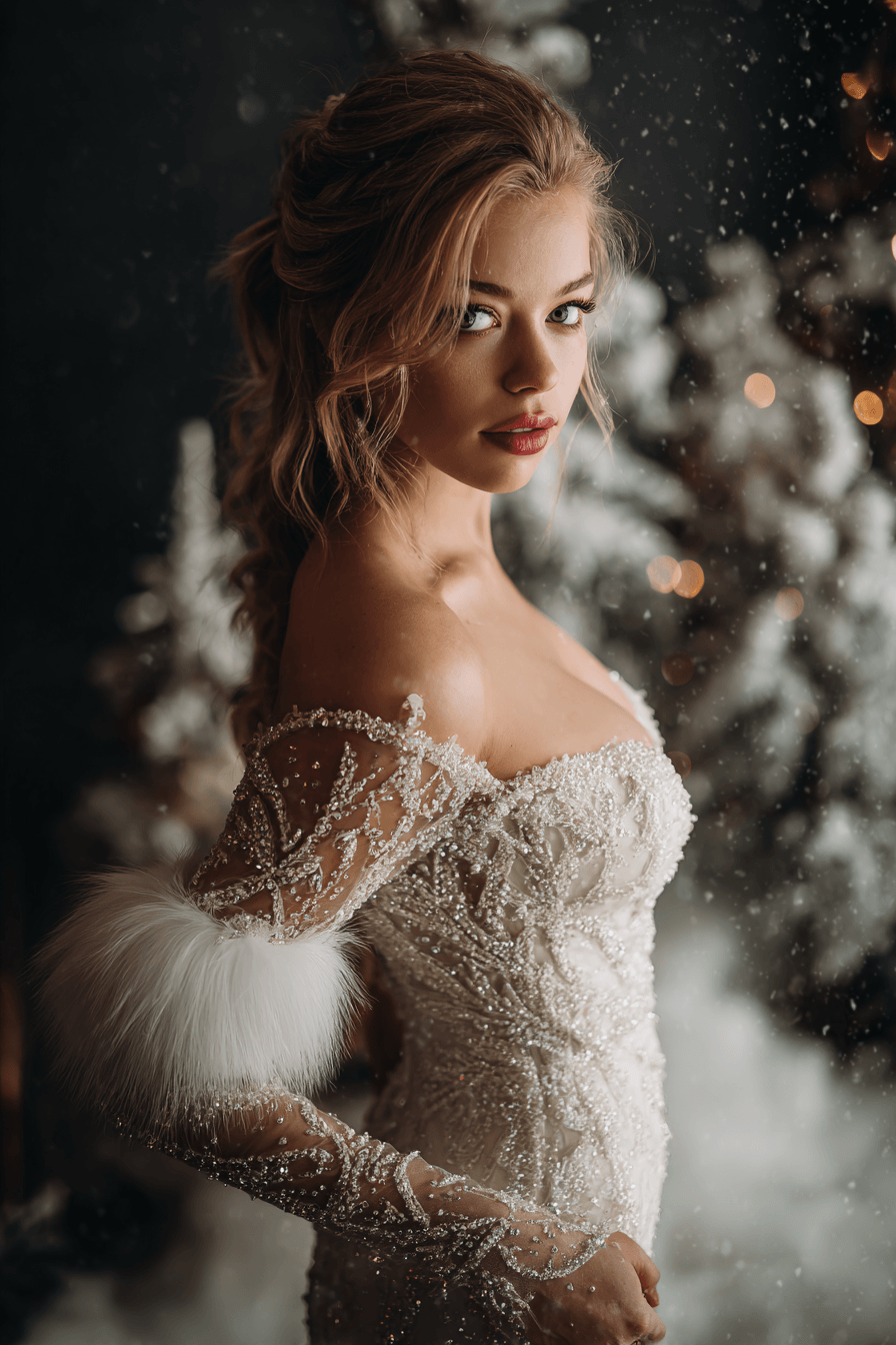 27 Stunning Mermaid Wedding Dress with Sleeves Styles Every Bride Will Love